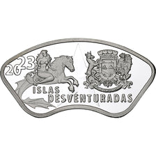 Chile, 5000 Pesos, 2023, Islas Desventuradas, Cupronickel plaqué argent