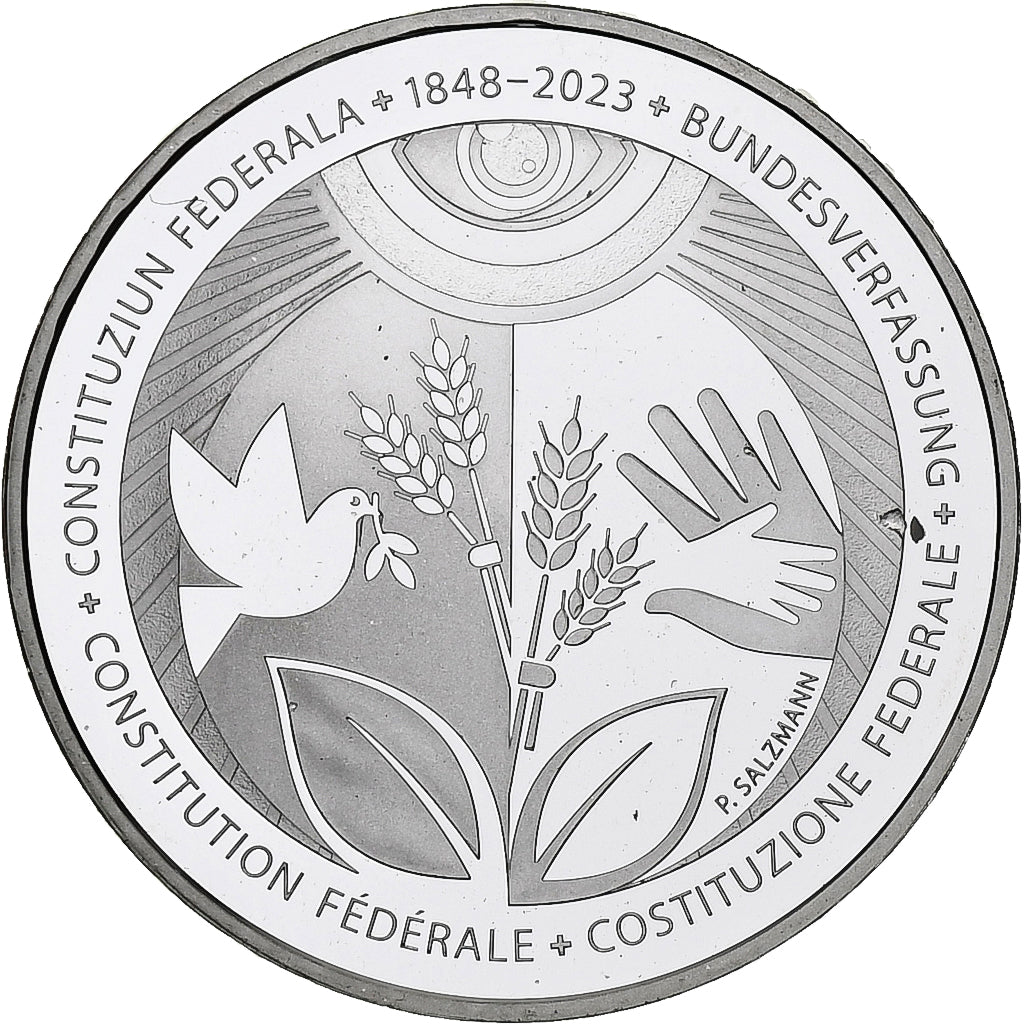 Switzerland, 20 Francs, 2023, Bern, 175th Anniversary - Constitution fédérale