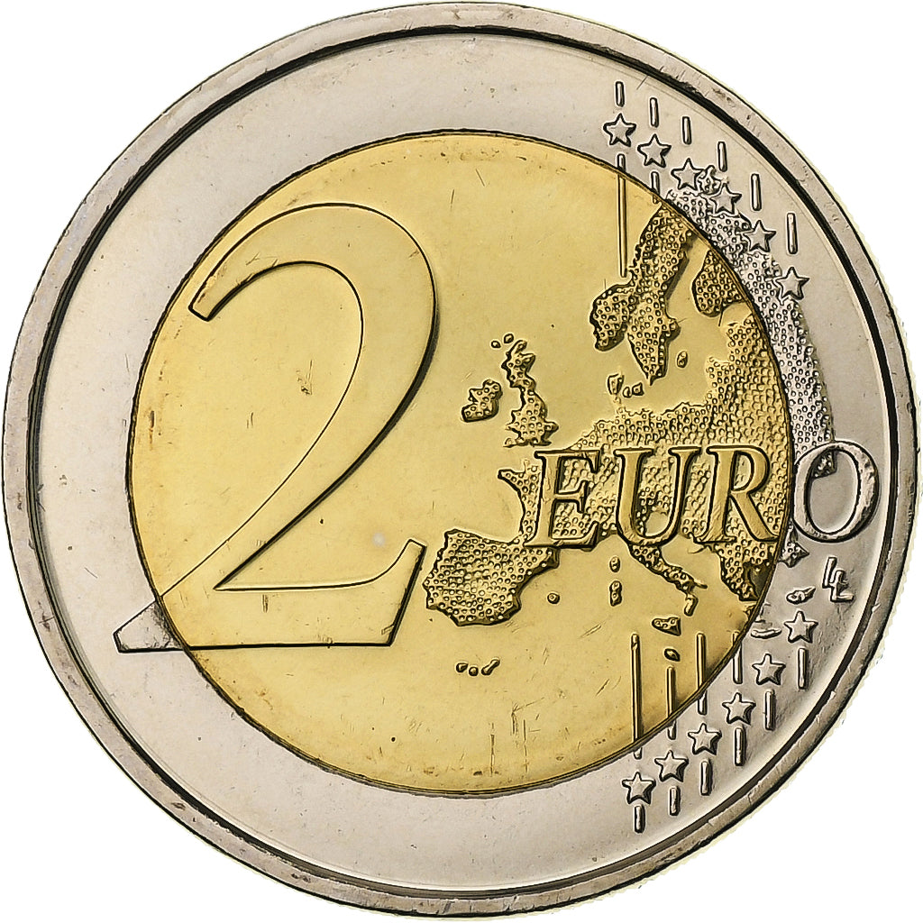 Duitsland, 2 Euro, Hessen, 2015, Munich, Bi-Metallic, UNC-