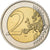 Niemcy, 2 Euro, Hessen, 2015, Stuttgart, Bimetaliczny, MS(63)