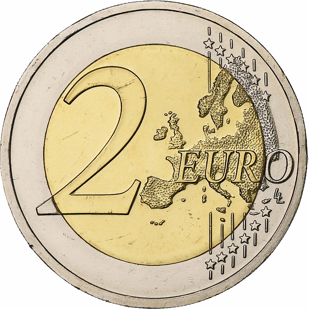 Germany, 2 Euro, Sachsen, 2016, Karlsruhe, Bi-Metallic, MS(63)