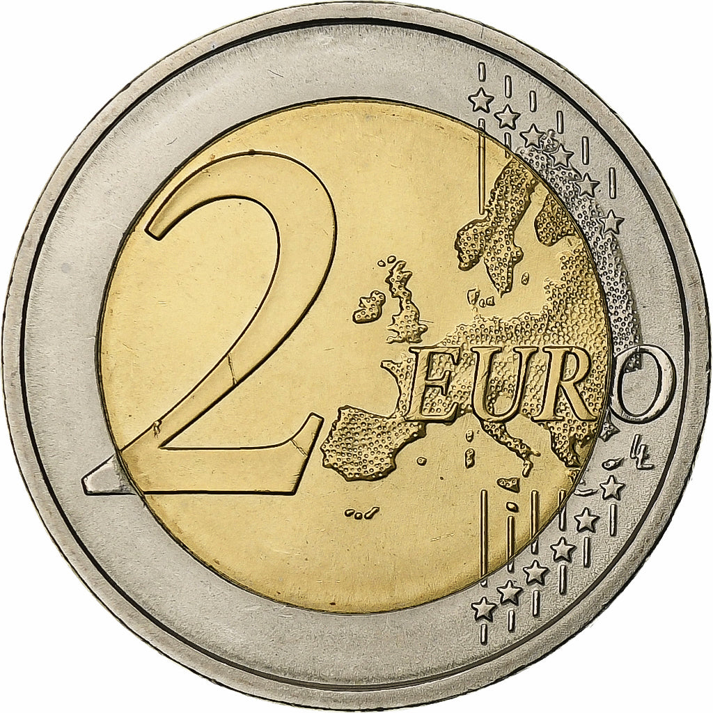 Niemcy, 2 Euro, Sachsen, 2016, Hamburg, Bimetaliczny, MS(63)