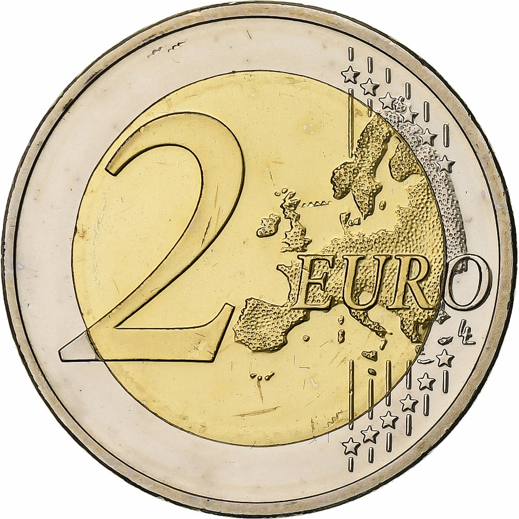 Niemcy, 2 Euro, Niedersachsen, 2014, Berlin, Bimetaliczny, MS(63)