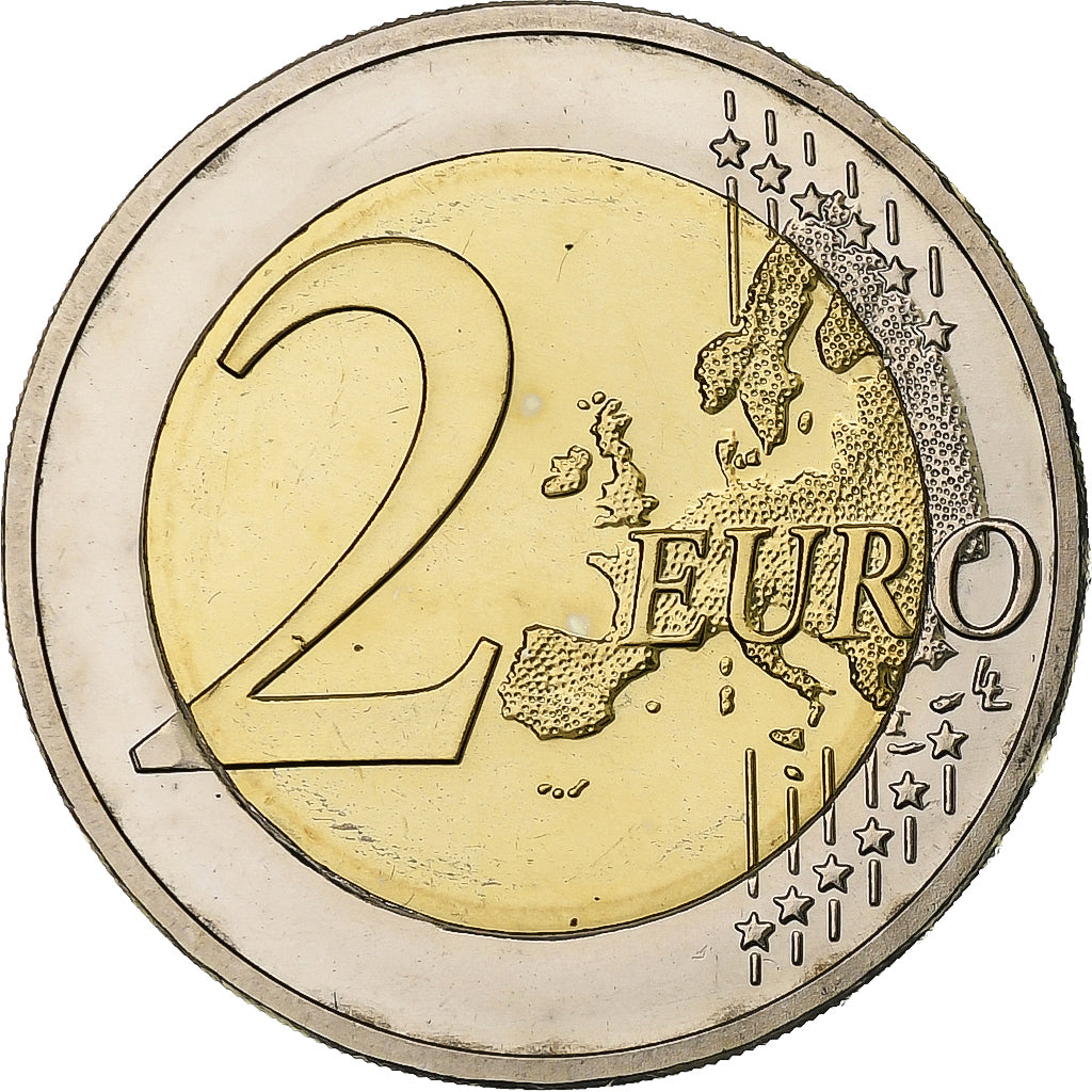 Duitsland, 2 Euro, Niedersachsen, 2014, Karlsruhe, Bi-Metallic, UNC-