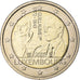 Luxembourg, Henri, 2 Euro, Death of Guillaume I, 2018, Bi-Metallic, MS(63)