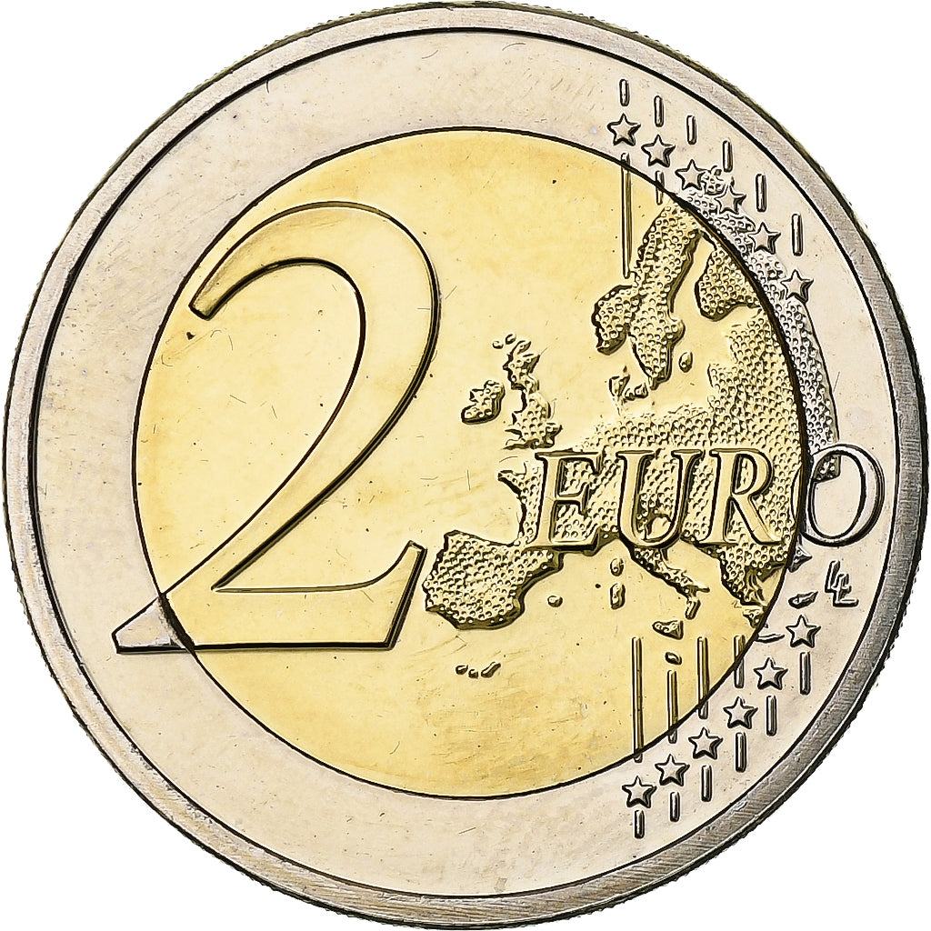 Belgium, 2 Euro, Satellite ESRO-2B, 2018, Utrecht, Bi-Metallic, MS(63)