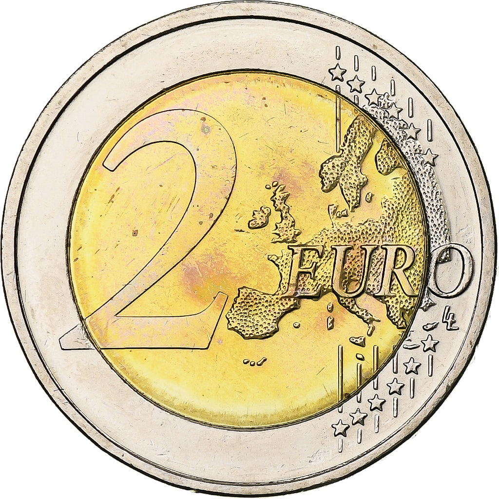 Alemanha, 2 Euro, Introduction de l'euro, 2012, Munich, Bimetálico, MS(63)