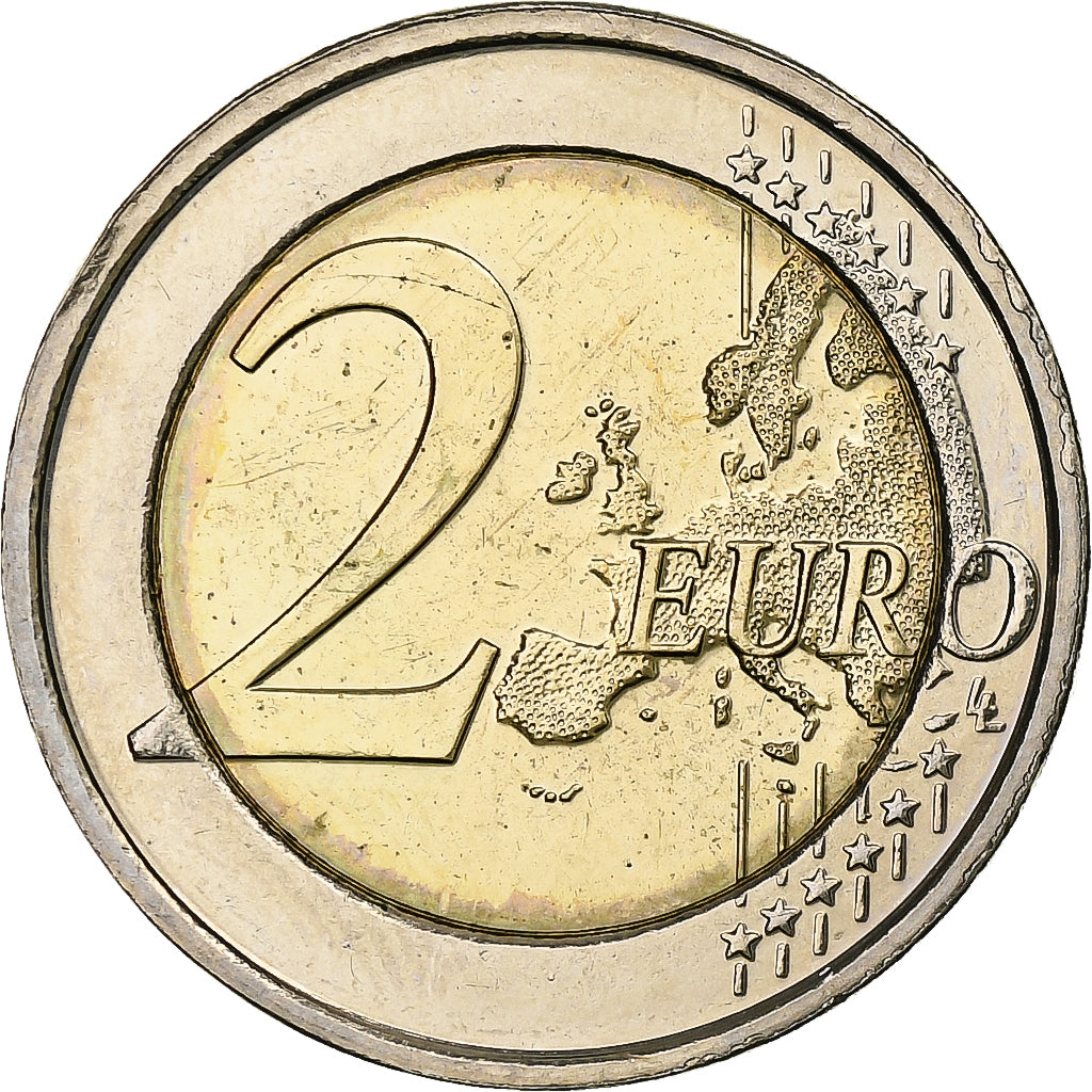 Bélgica, Albert II, 2 Euro, Introduction de l'euro, 2012, Brussels