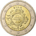Irlandia - Republika, 2 Euro, Introduction de l'euro, 2012, Dublin