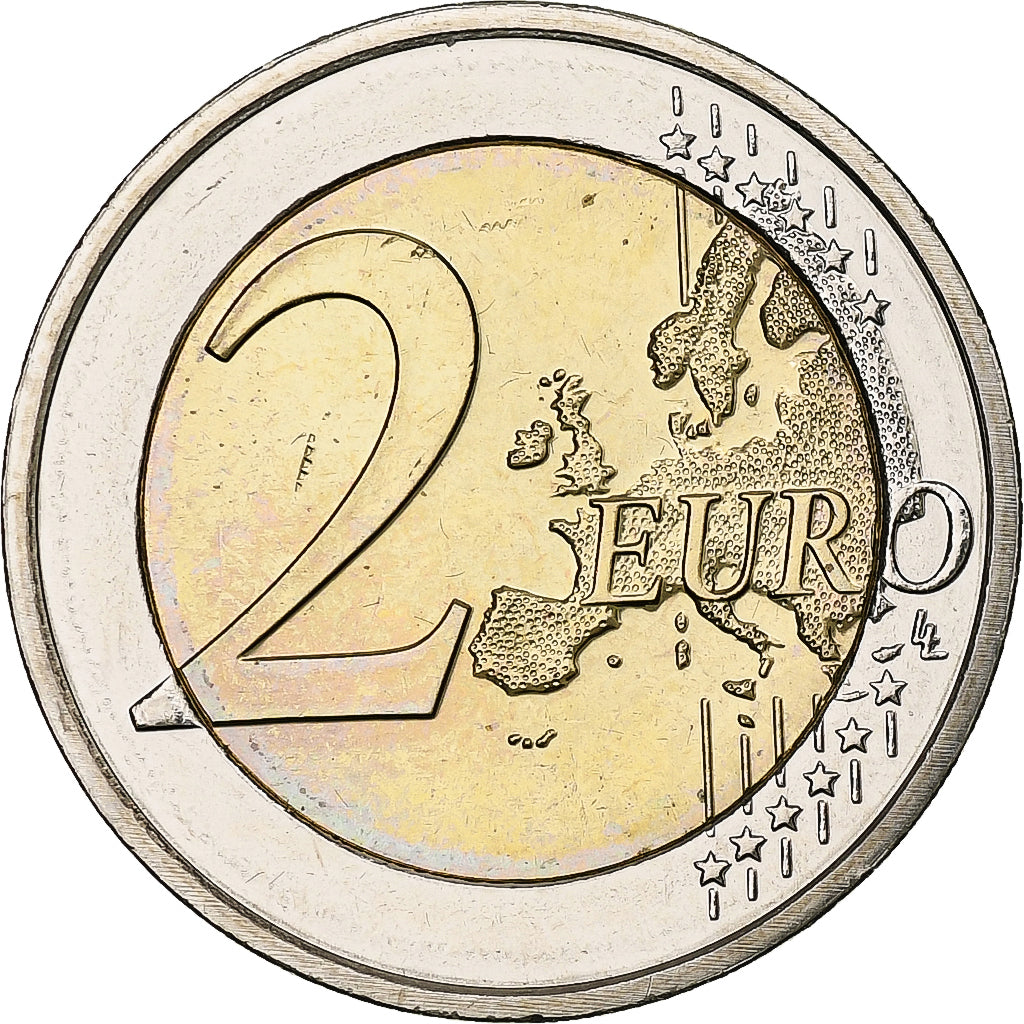 Lussemburgo, Henri, 2 Euro, Introduction de l'euro, 2012, Utrecht, Bi-metallico
