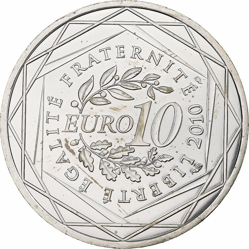Frankreich, 10 Euro, Euros des régions, Lorraine, 2010, Silber, UNZ, KM:1661
