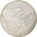Francja, 10 Euro, Euros des régions, Réunion, 2010, Srebro, MS(63), KM:1669