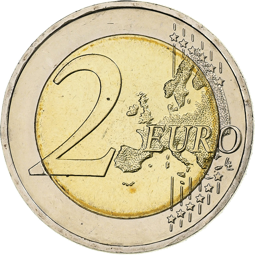 Germany, 2 Euro, Traité de Rome, 2007, Berlin, Bi-Metallic, MS(63), KM:259