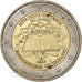 Germany, 2 Euro, Traité de Rome, 2007, Hamburg, Bi-Metallic, MS(60-62), KM:259