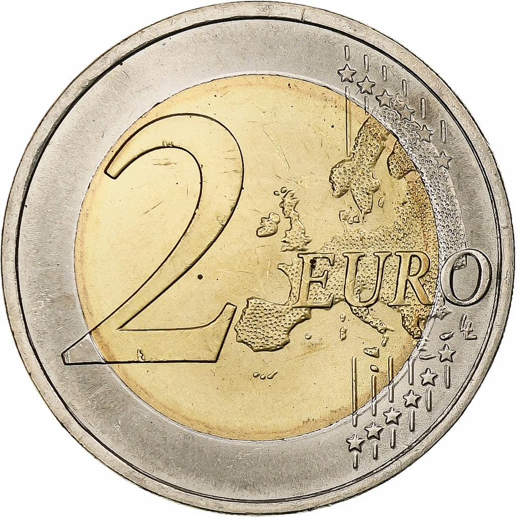 Germany, 2 Euro, Traité de Rome, 2007, Hamburg, Bi-Metallic, MS(60-62), KM:259