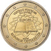 Austria, 2 Euro, Traité de Rome, 2007, Vienna, Bimetálico, SC