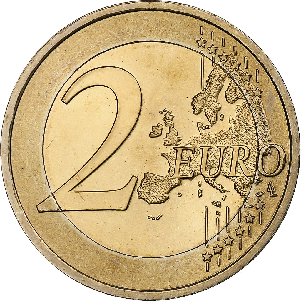 Austria, 2 Euro, Traité de Rome, 2007, Vienna, Bimetálico, SC