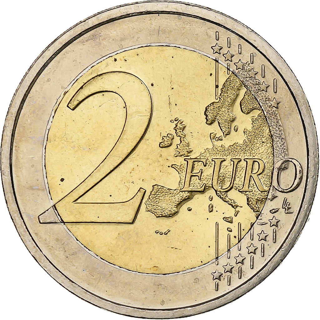 Irlanda - República, 2 Euro, Traité de Rome, 2007, Dublin, Bimetálico