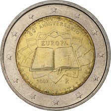 Italy, 2 Euro, Traité de Rome, 2007, Rome, Bi-Metallic, MS(60-62)