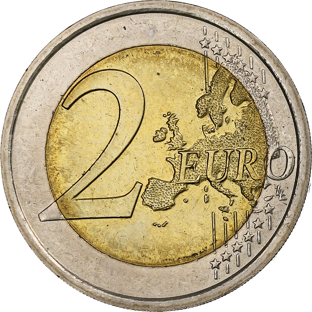 Italy, 2 Euro, Traité de Rome, 2007, Rome, Bi-Metallic, MS(60-62)