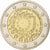 Germany, 2 Euro, 30 ans du drapeau de l'UE, 2015, Berlin, Bi-Metallic, MS(63)