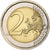 Italia, 2 Euro, 30 ans du drapeau de l'UE, 2015, Rome, Bimetálico, SC