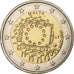 Malta, 2 Euro, 30 ans du drapeau de l'UE, 2015, Utrecht, Bi-Metallic, MS(63)
