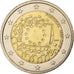 Portugal, 2 Euro, 30 ans du drapeau de l'UE, 2015, Lisbonne, Bimétallique, SPL