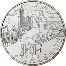 France, 10 Euro, Euros des régions, Alsace, 2011, Pessac, Argent, SPL, KM:1734