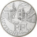France, 10 Euro, Euros des régions, Auvergne, 2011, Pessac, Silver, MS(63)