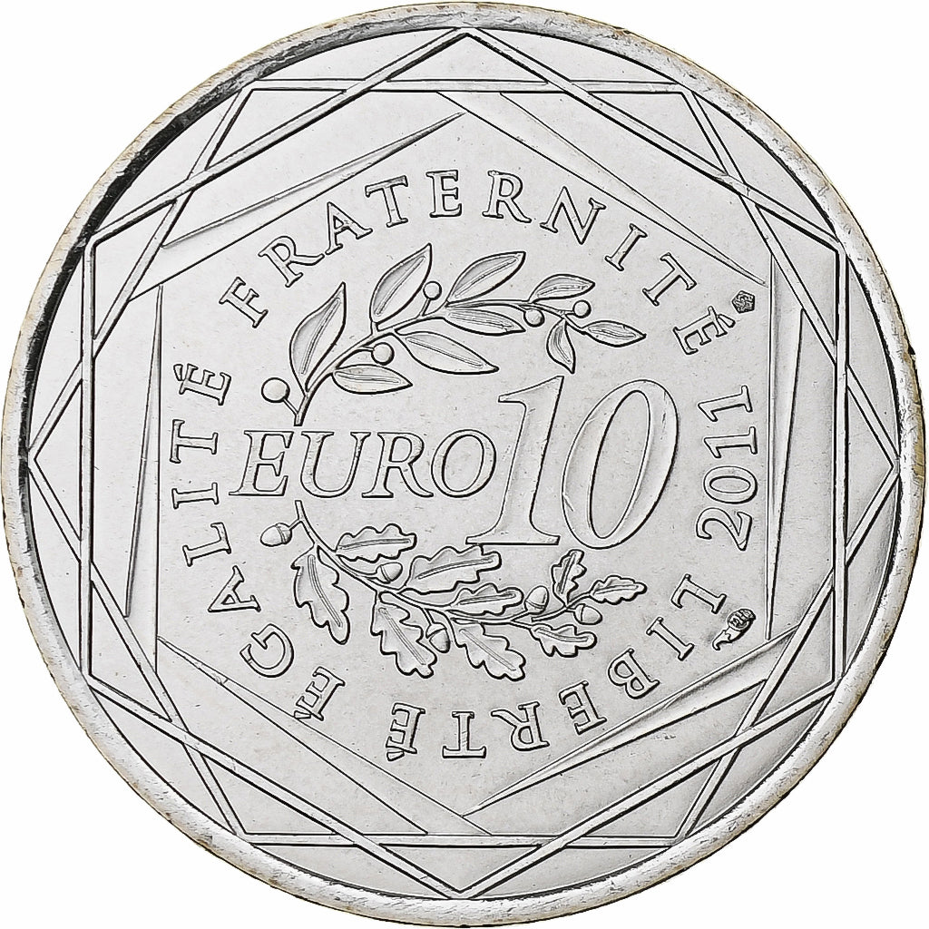 Frankrijk, 10 Euro, Euros des régions, Languedoc roussillon, 2011, Pessac