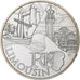 França, 10 Euro, Euros des régions, Limousin, 2011, Pessac, Prata, MS(63)