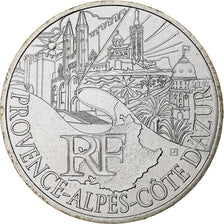 France, 10 Euro, Euros des régions, Provence Alpes Côte d'Azur, 2011, Pessac