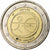 Spanien, Juan Carlos I, 2 Euro, Union économique et monétaire, 2009, Madrid