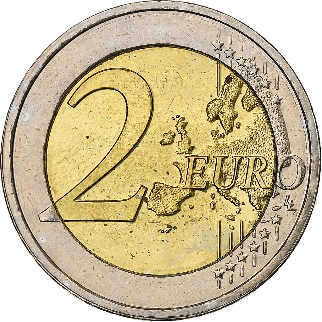 Malta, 2 Euro, Union économique et monétaire, 2009, Utrecht, Bi-metallico