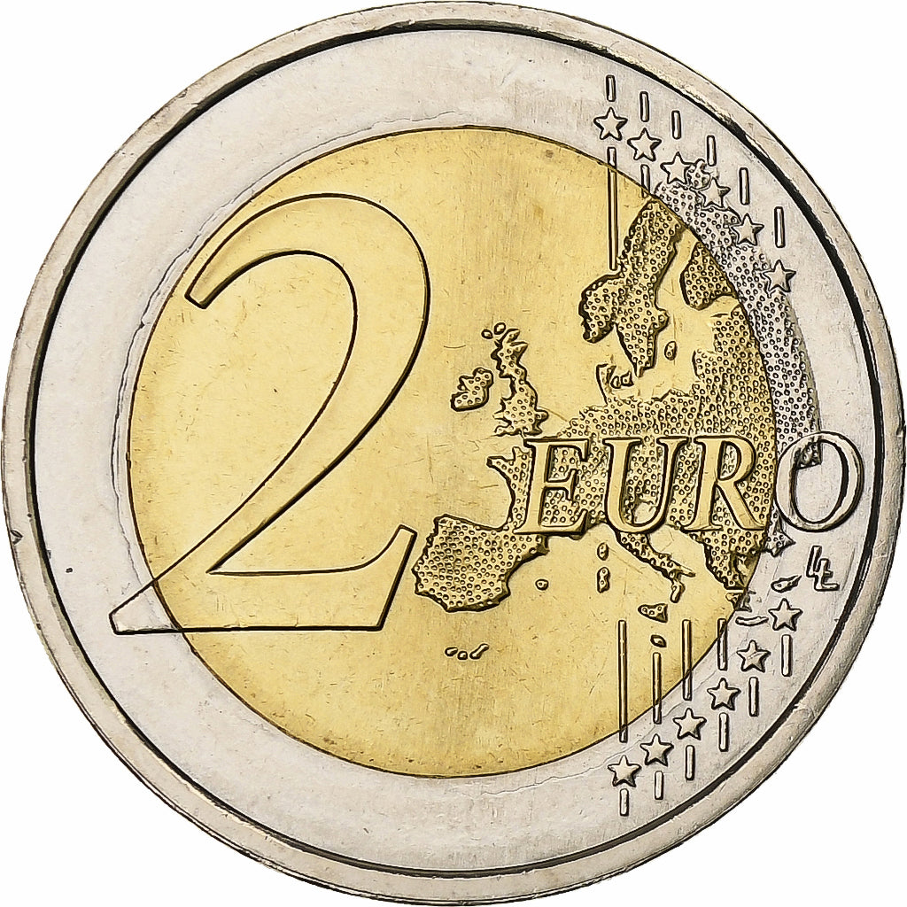 Portugal, 2 Euro, Family Farming, 2014, Lisbon, Bi-Metallic, MS(63)