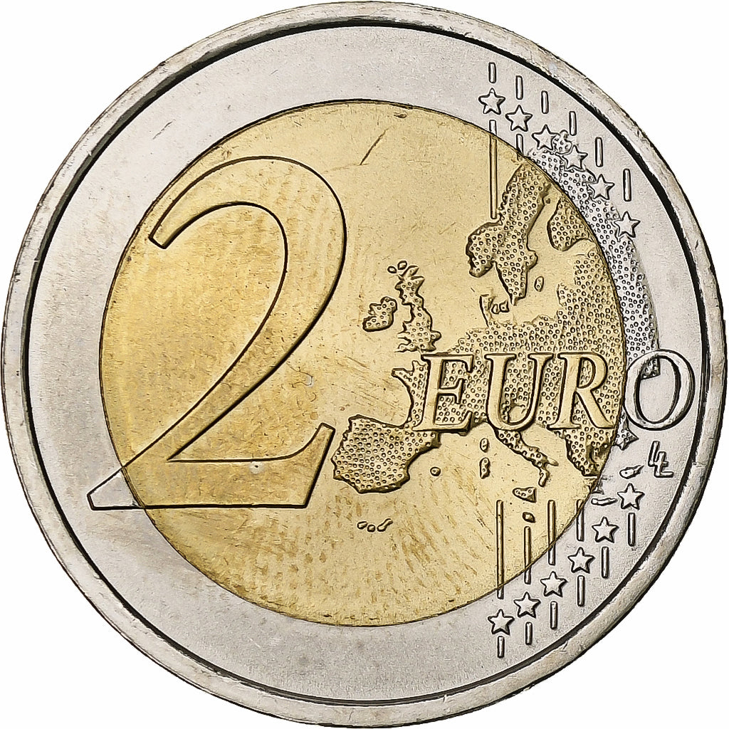 Portogallo, 2 Euro, 150 ans de la Croix Rouge, 2015, Lisbon, Bi-metallico, SPL