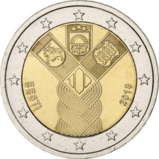 Estonia, 2 Euro, Independent Baltic States, 2018, Vantaa, Bi-Metallic, MS(63)