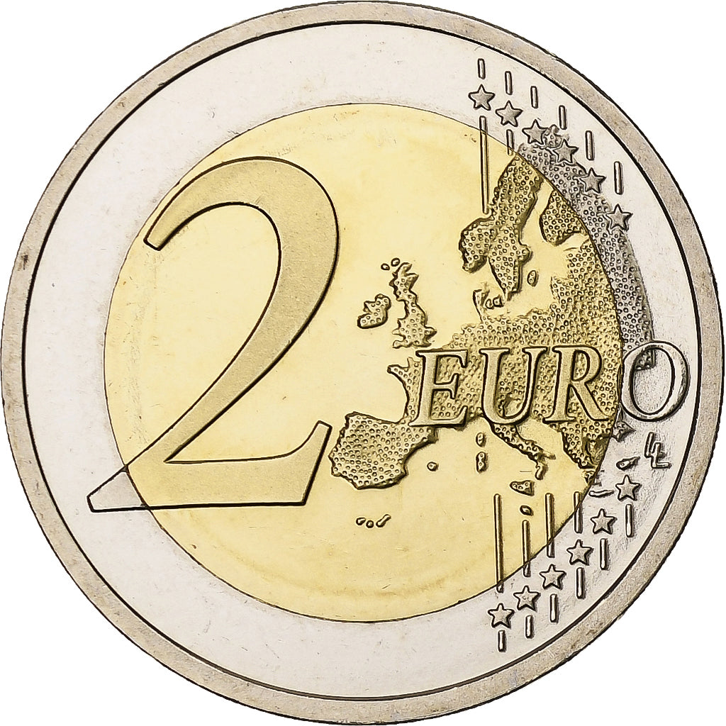 Estonia, 2 Euro, Paul Keres, 2016, Vilnius, Bi-Metallic, MS(63)