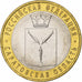Russia, 10 Roubles, Saratov Oblast, 2014, Saint Petersburg, Bi-Metallic, MS(63)