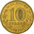 Rusia, 10 Roubles, Nalchik, 2014, Saint Petersburg, Latón chapado en acero, SC