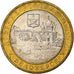 Rusia, 10 Roubles, Belozersk Oblast, 2012, Saint Petersburg, Bimetálico, SC