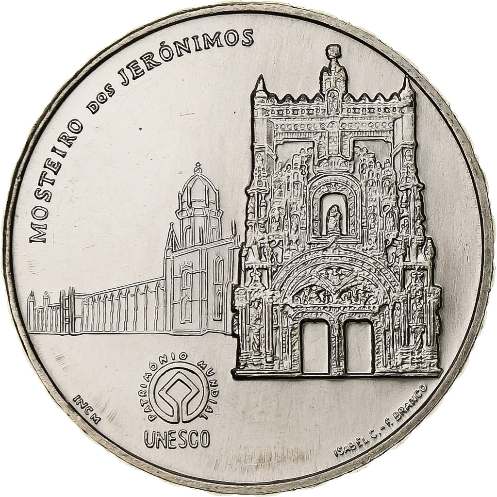 Portugal, 2-1/2 Euro, Unesco World Heritage - Jerónimos Monastery, 2009