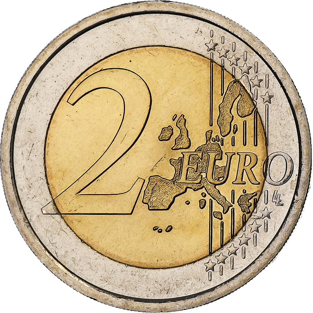 Italia, 2 Euro, World Food Programm, 2004, Rome, Bimetálico, SC, KM:237