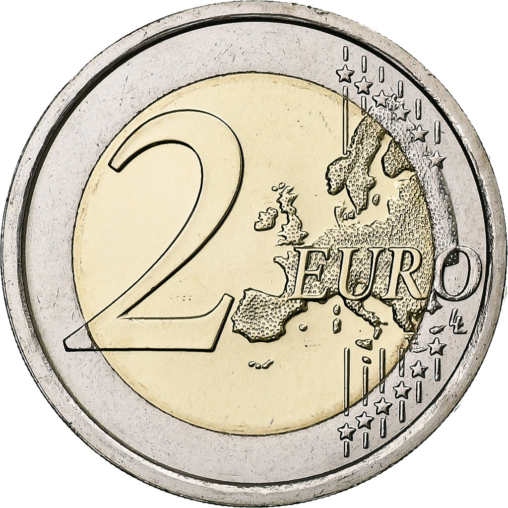 Italy, 2 Euro, San Marco, 2017, Rome, Bi-Metallic, MS(63)