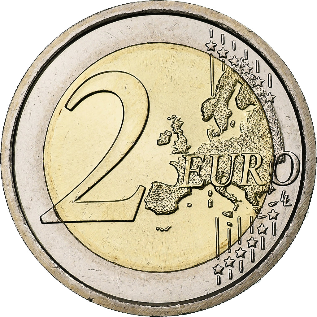 San Marino, 2 Euro, Palazzo Pubblico, 2011, Rome, Bi-Metallic, MS(63), KM:486