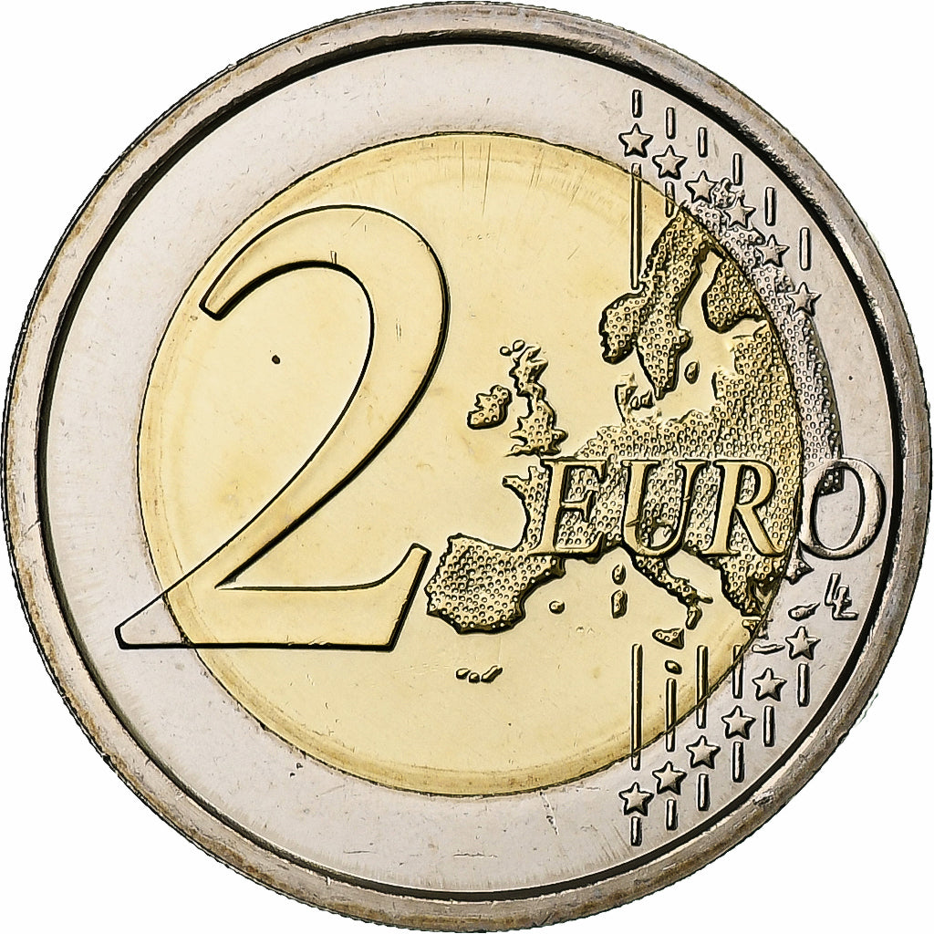 San Marino, 2 Euro, Saint Marin, 2017, Rome, Bi-Metallic, MS(63)