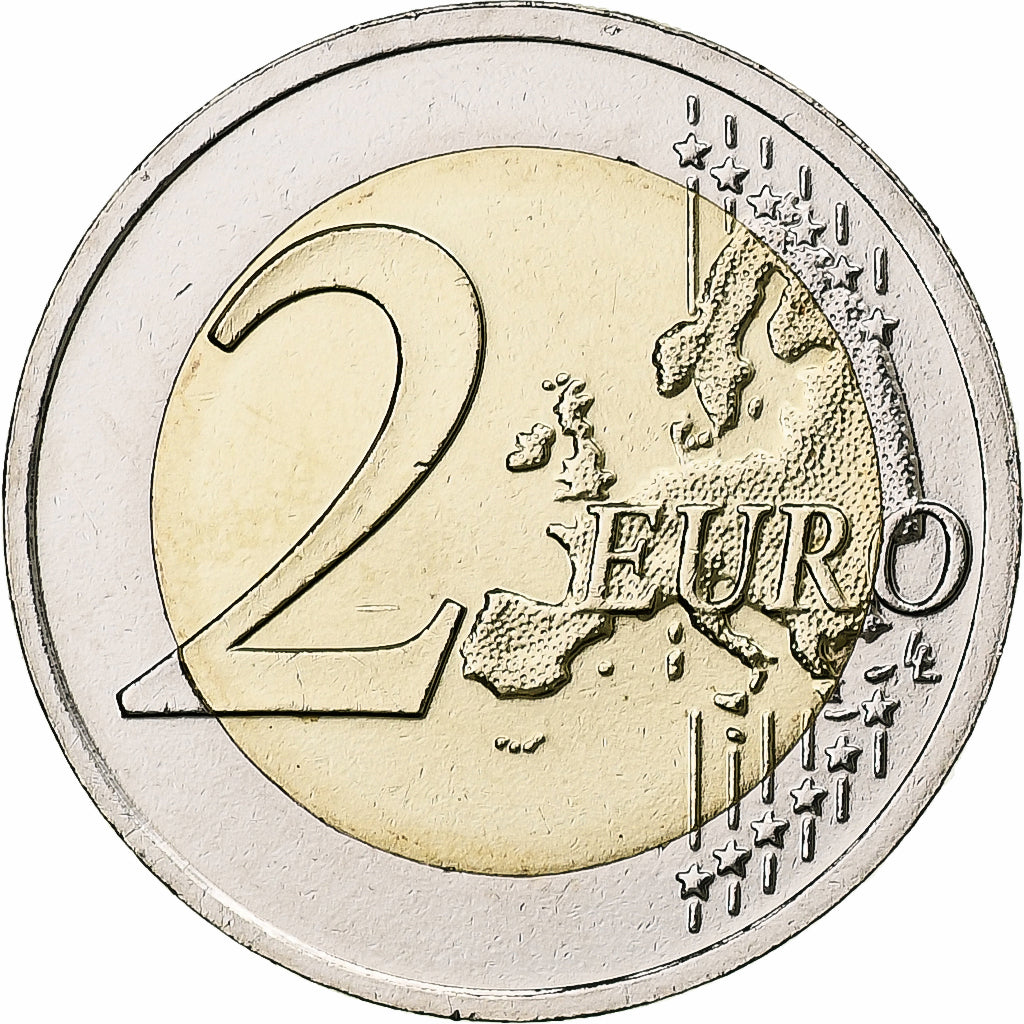 Letland, 2 Euro, Vidzeme, 2016, Vilnius, Bi-Metallic, UNC-