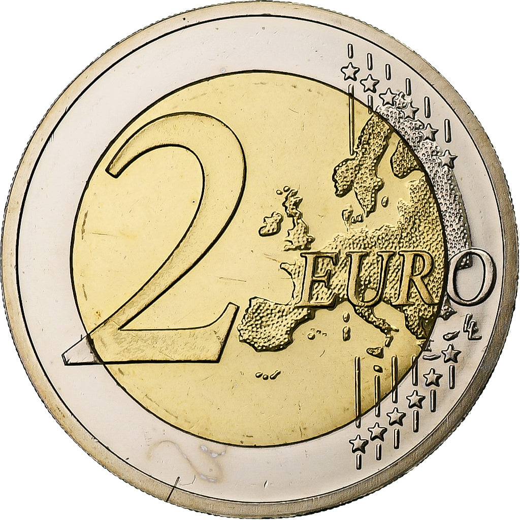 Allemagne, 2 Euro, 50 ans du traité de l'Élysée, 2013, Karlsruhe