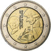 Netherlands, Beatrix, 2 Euro, Erasmus, 2011, Brussels, Bi-Metallic, AU(50-53)